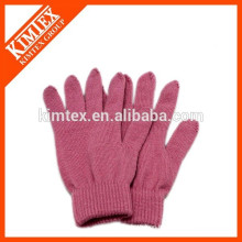 Wholesale acrylic cheap kid knit winter glove factory